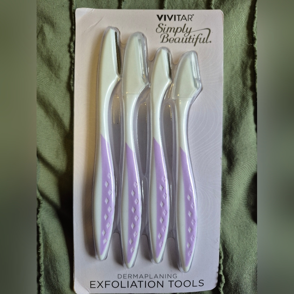 Vivitar Purple/White Dermaplaning Tools